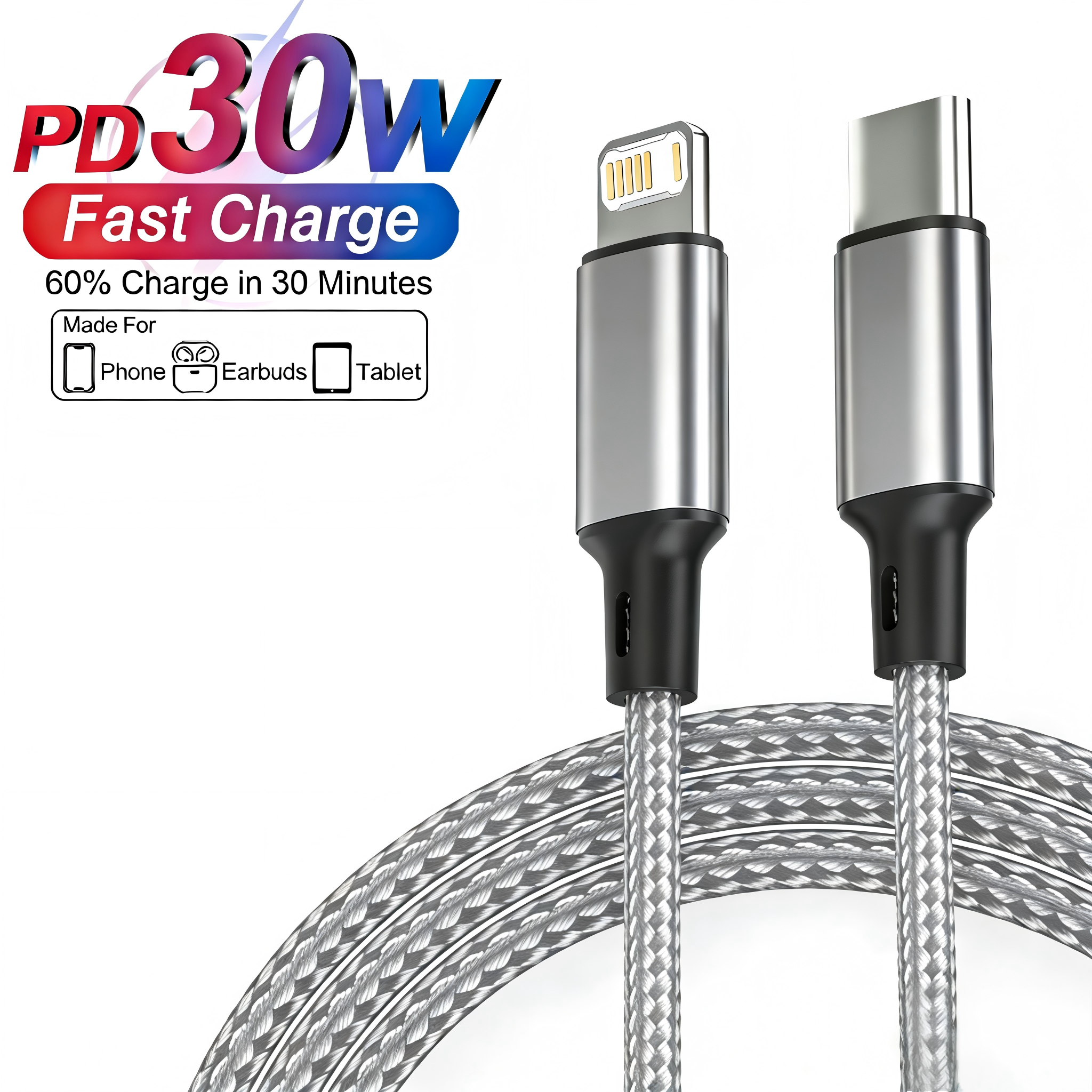 PD 30W USB Cable For iPhone 14 – Tech Accessories Apple recenzja i cena