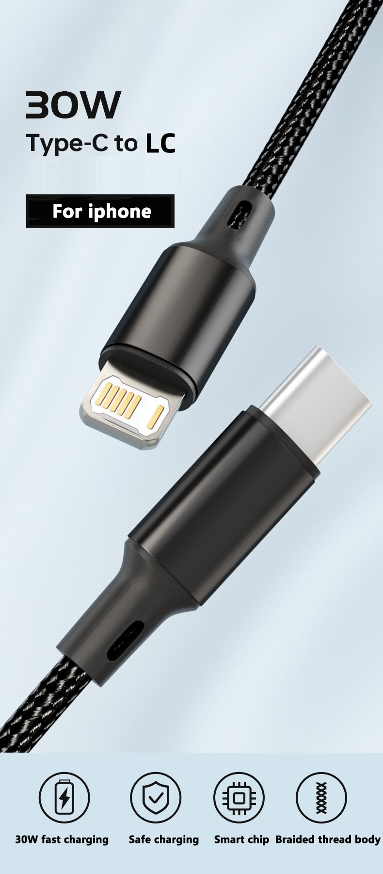 PD 30W USB Cable For iPhone 14 – Tech Accessories Apple recenzja i cena