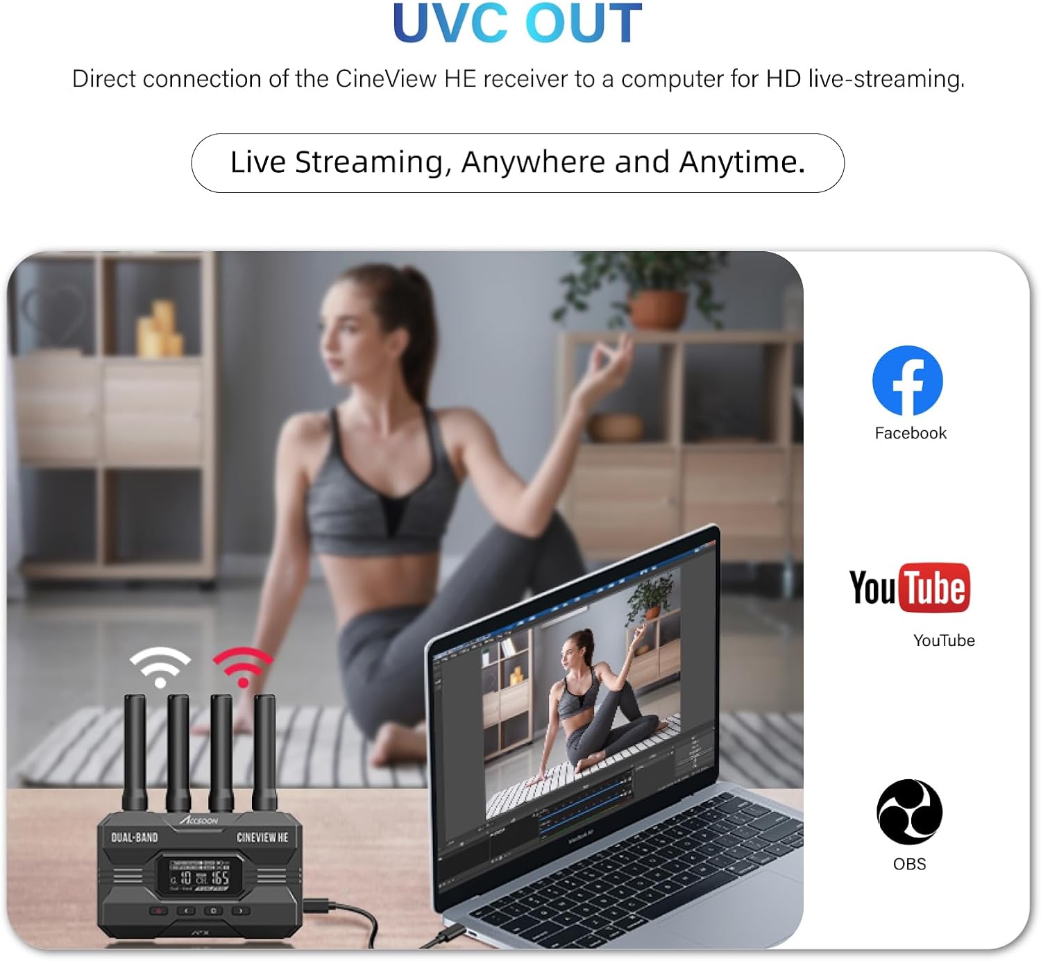 ACCSOON CineView HE HDMI Video – Usb C To Hdmi recenzja i cena
