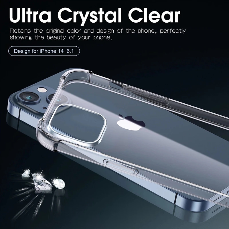 Shockproof Clear Phone Case Fo – Tech Accessories Apple recenzja i cena