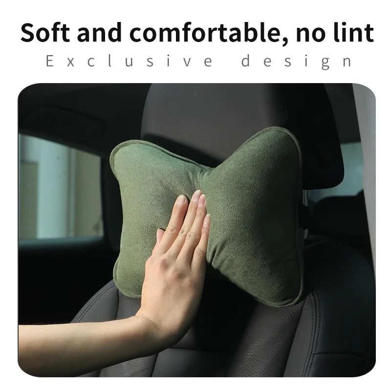 Suede Car Neck Pillow for Rena – Tech Neck Accessories recenzja i cena