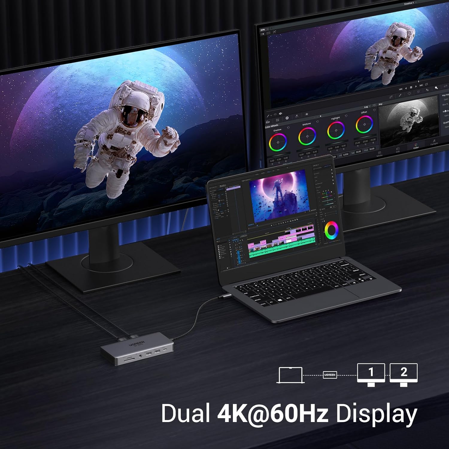 UGREEN Revodok Pro 211 Laptop  – Usb C To Hdmi recenzja i cena